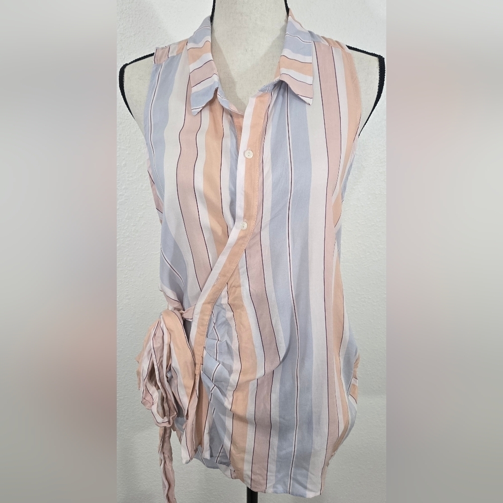 *NWT* FREE PEOPLE Ivory Combo Mackenzie Wrap Boho Fairycore Hipster, size M - Picture 2 of 9